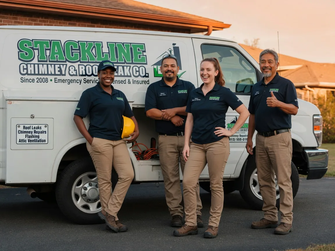 Chimney flashing repair company in Junction City, AR